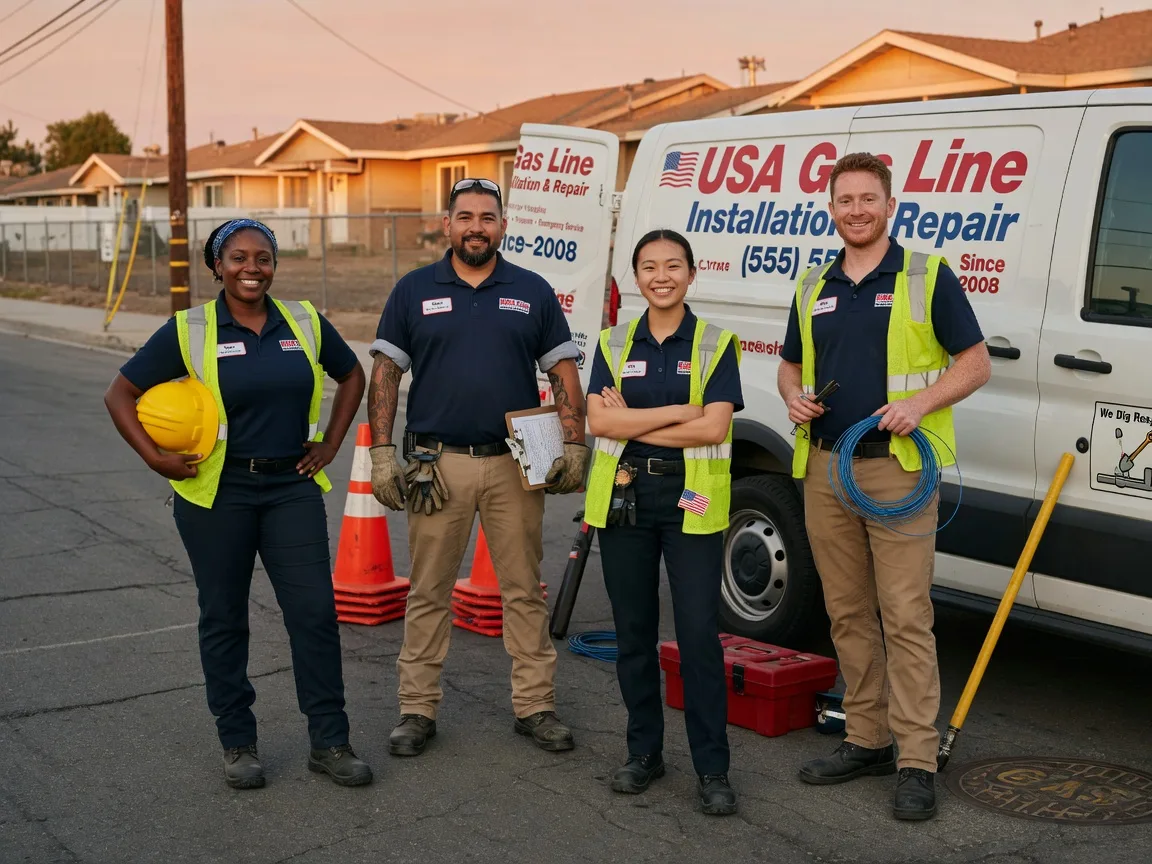 Gas Line Installation company in Ledbetter, TX